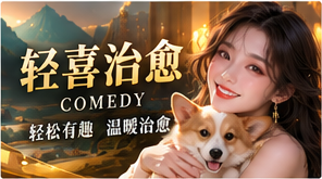 轻喜治愈频道视觉
